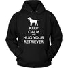 Retriever Shirt - Keep Calm and Hug Your Retriever- Dog Lover Gift-T-shirt-Teelime | shirts-hoodies-mugs