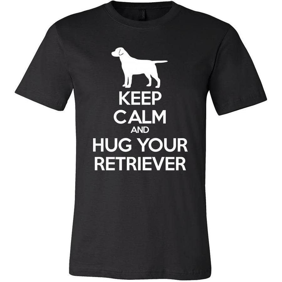 Retriever Shirt - Keep Calm and Hug Your Retriever- Dog Lover Gift-T-shirt-Teelime | shirts-hoodies-mugs