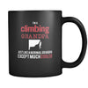 Rock climbing I'm a climbing grandpa just like a normal grandpa except much cooler 11oz Black Mug-Drinkware-Teelime | shirts-hoodies-mugs