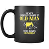 Rock climbing Never underestimate an old man who loves climbing 11oz Black Mug-Drinkware-Teelime | shirts-hoodies-mugs