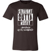 Rock climbing Shirt - Straight outta money ...because Rock climbing- Hobby Gift-T-shirt-Teelime | shirts-hoodies-mugs