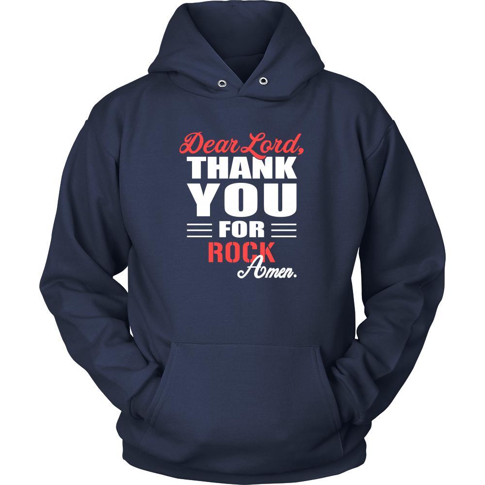 Rock Shirt - Dear Lord, thank you for Rock Amen- Music-T-shirt-Teelime | shirts-hoodies-mugs