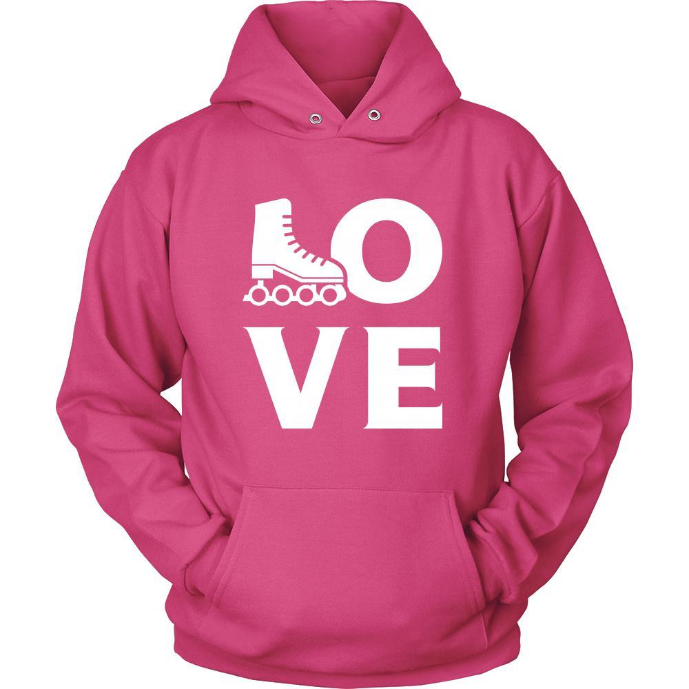 Roller skating - LOVE Roller skating - Skate Hobby Shirt-T-shirt-Teelime | shirts-hoodies-mugs