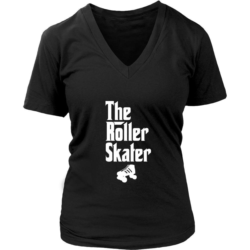 Roller skating Shirt - The Roller Skater Hobby Gift-T-shirt-Teelime | shirts-hoodies-mugs