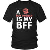 Rottweiler Shirt - a Rottweiler is my bff- Dog Lover Gift-T-shirt-Teelime | shirts-hoodies-mugs