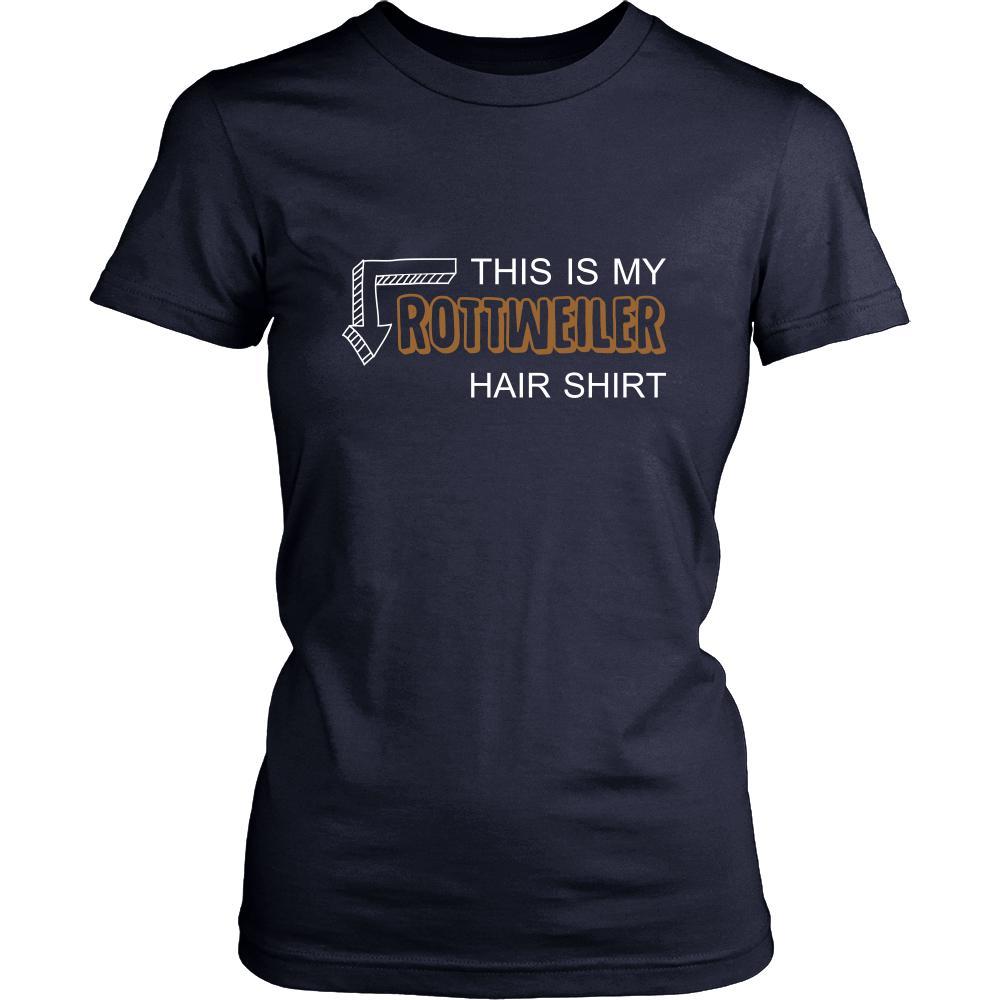 Rottweiler Shirt - This is my Rottweiler hair shirt - Dog Lover Gift-T-shirt-Teelime | shirts-hoodies-mugs
