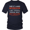 Rottweilers Shirt - Sorry If I Looked Interested, I think about Rottweilers - Dog Lover Gift-T-shirt-Teelime | shirts-hoodies-mugs