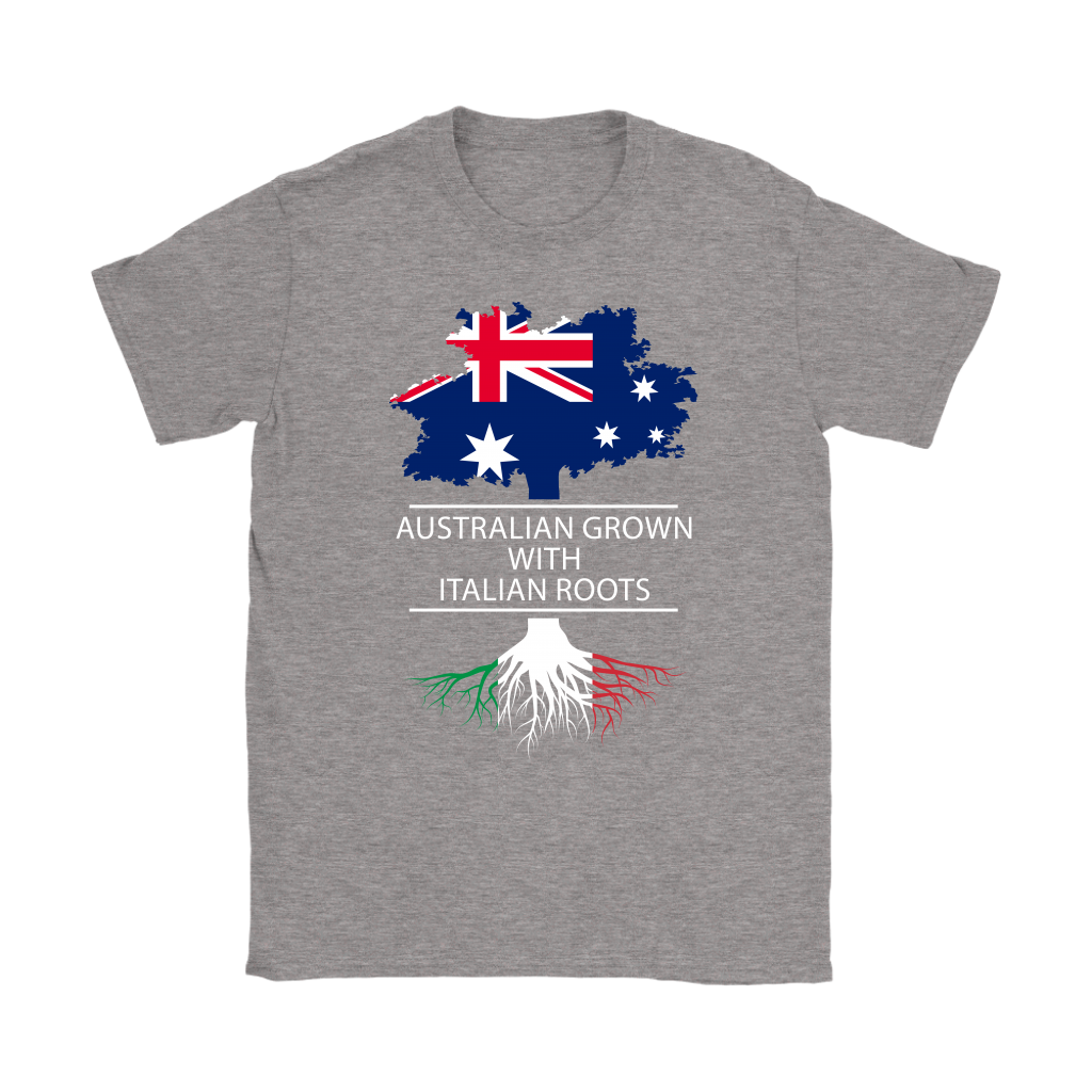 ITALIAN T SHIRT - AUSTRALIAN GROWN WITH ITALIAN ROOTS-T-shirt-Teelime | shirts-hoodies-mugs
