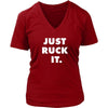 Rugby T Shirt - Rugby Just Ruck It T Shirt-T-shirt-Teelime | shirts-hoodies-mugs