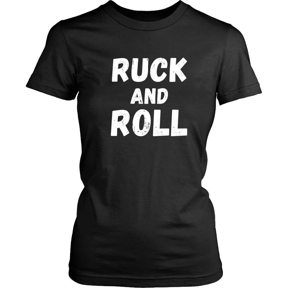 Rugby T Shirt - Rugby Ruck and Roll-T-shirt-Teelime | shirts-hoodies-mugs