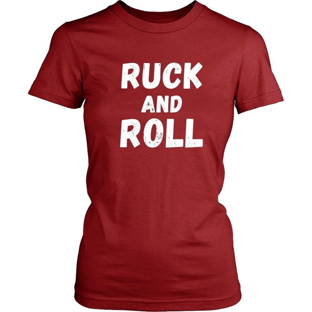 Rugby T Shirt - Rugby Ruck and Roll-T-shirt-Teelime | shirts-hoodies-mugs