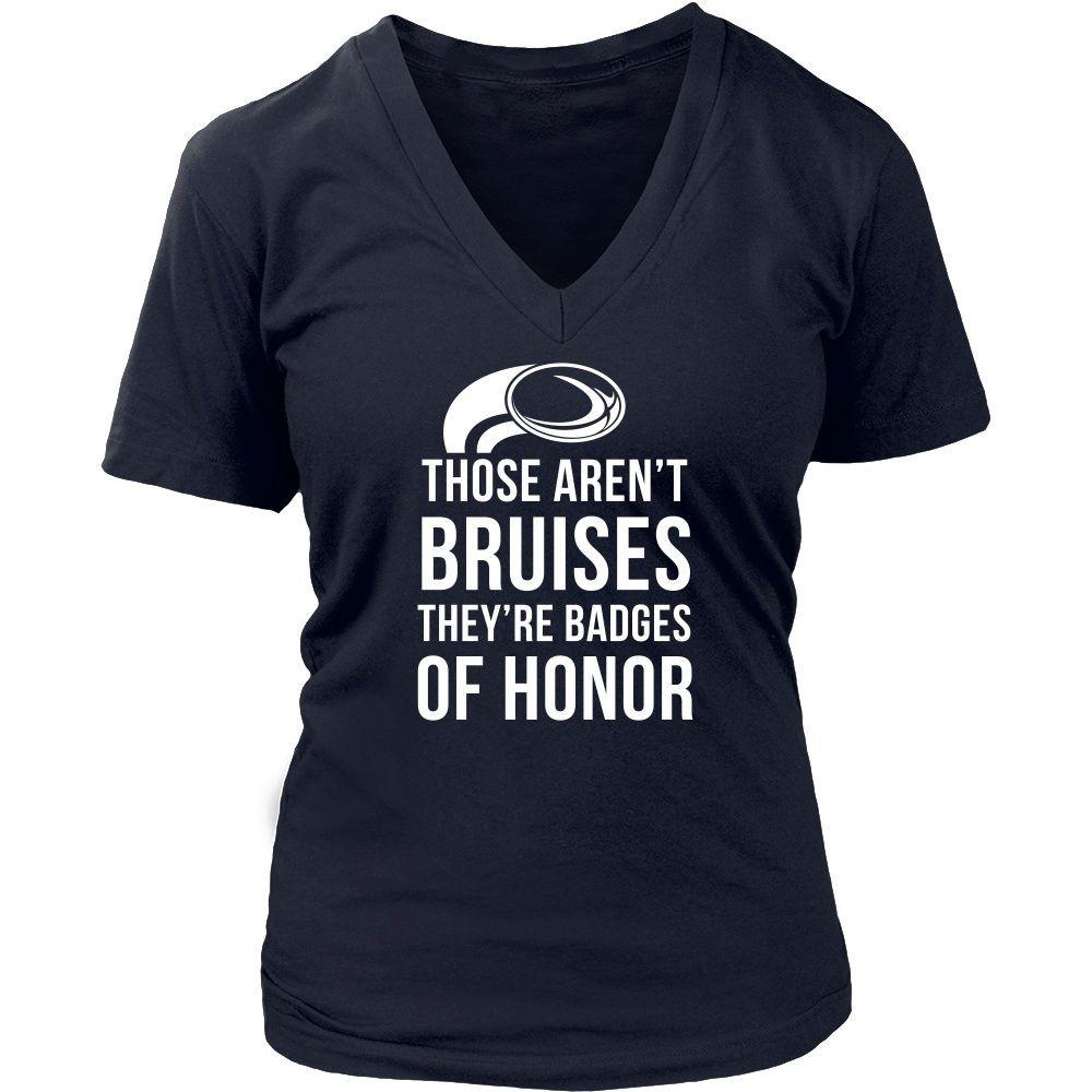 Rugby T Shirt - Rugby Those aren't bruises They're badges of honor-T-shirt-Teelime | shirts-hoodies-mugs
