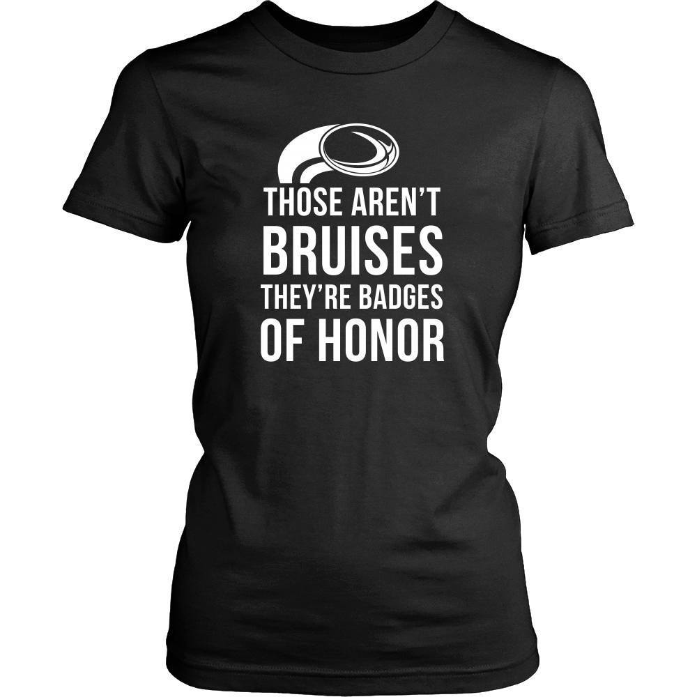 Rugby T Shirt - Rugby Those aren't bruises They're badges of honor-T-shirt-Teelime | shirts-hoodies-mugs