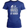Rugby T Shirt - Rugby Those aren't bruises They're badges of honor-T-shirt-Teelime | shirts-hoodies-mugs