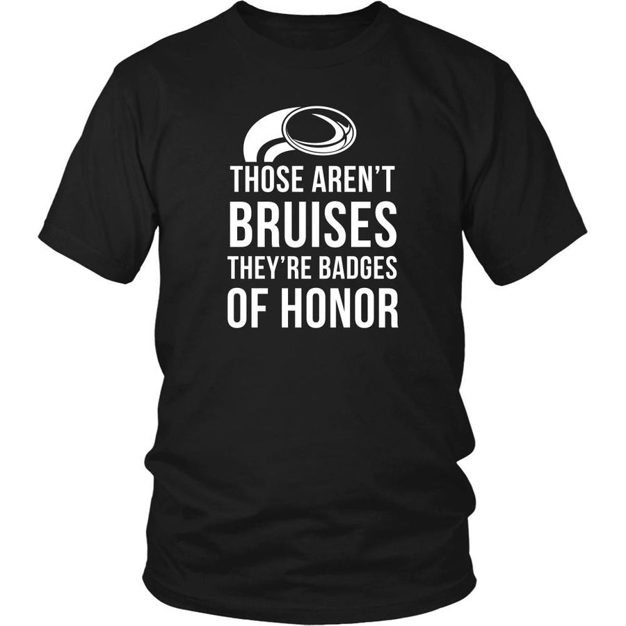 Rugby T Shirt - Rugby Those aren't bruises They're badges of honor-T-shirt-Teelime | shirts-hoodies-mugs