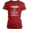 Running - I run because punching people is frowned upon - Runner Hobby Shirt-T-shirt-Teelime | shirts-hoodies-mugs