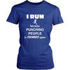 Running - I run because punching people is frowned upon - Runner Hobby Shirt-T-shirt-Teelime | shirts-hoodies-mugs