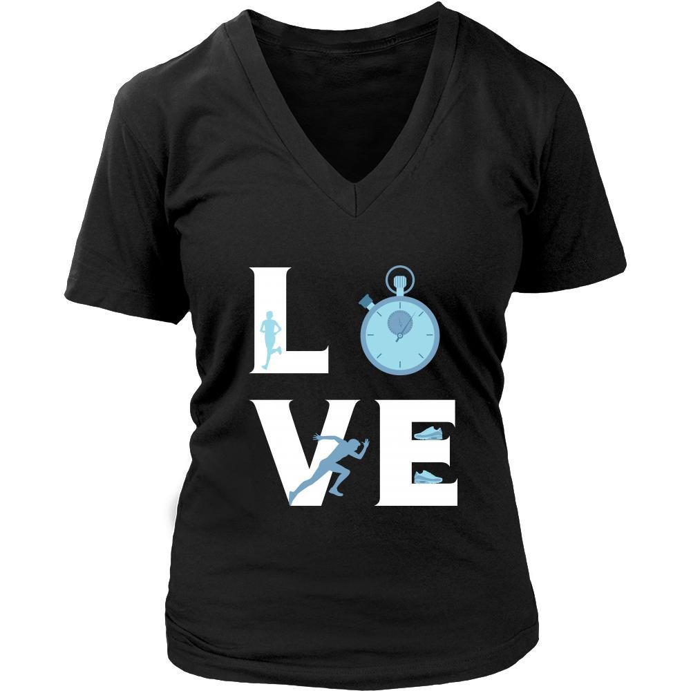 Running - LOVE Running - Runner Hobby Shirt-T-shirt-Teelime | shirts-hoodies-mugs