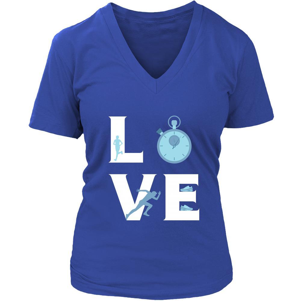 Running - LOVE Running - Runner Hobby Shirt-T-shirt-Teelime | shirts-hoodies-mugs