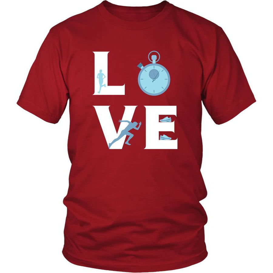 Running - LOVE Running - Runner Hobby Shirt-T-shirt-Teelime | shirts-hoodies-mugs