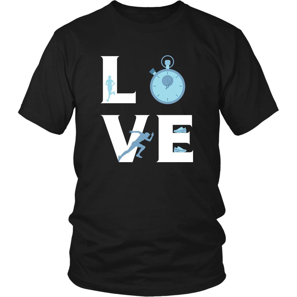 Running - LOVE Running - Runner Hobby Shirt-T-shirt-Teelime | shirts-hoodies-mugs