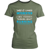 Running Shirt - Sorry If I Looked Interested, I think about Running - Hobby Gift-T-shirt-Teelime | shirts-hoodies-mugs