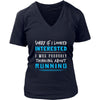 Running Shirt - Sorry If I Looked Interested, I think about Running - Hobby Gift-T-shirt-Teelime | shirts-hoodies-mugs