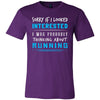 Running Shirt - Sorry If I Looked Interested, I think about Running - Hobby Gift-T-shirt-Teelime | shirts-hoodies-mugs