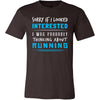 Running Shirt - Sorry If I Looked Interested, I think about Running - Hobby Gift-T-shirt-Teelime | shirts-hoodies-mugs