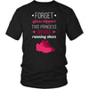 Running T Shirt - Forget glass slippers this princess wears Running shoes-T-shirt-Teelime | shirts-hoodies-mugs