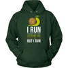 Running T Shirt - I run I'm slower than a snail slithering thru peanut butter but I run-T-shirt-Teelime | shirts-hoodies-mugs