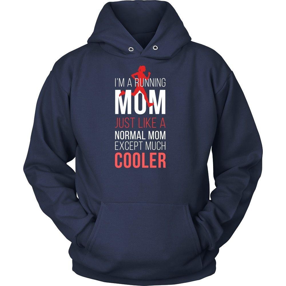 Running T Shirt - I'm a Running mom Just like a normal mom except much cooler-T-shirt-Teelime | shirts-hoodies-mugs
