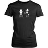 Running T Shirt - YOUR GF MY GF-T-shirt-Teelime | shirts-hoodies-mugs