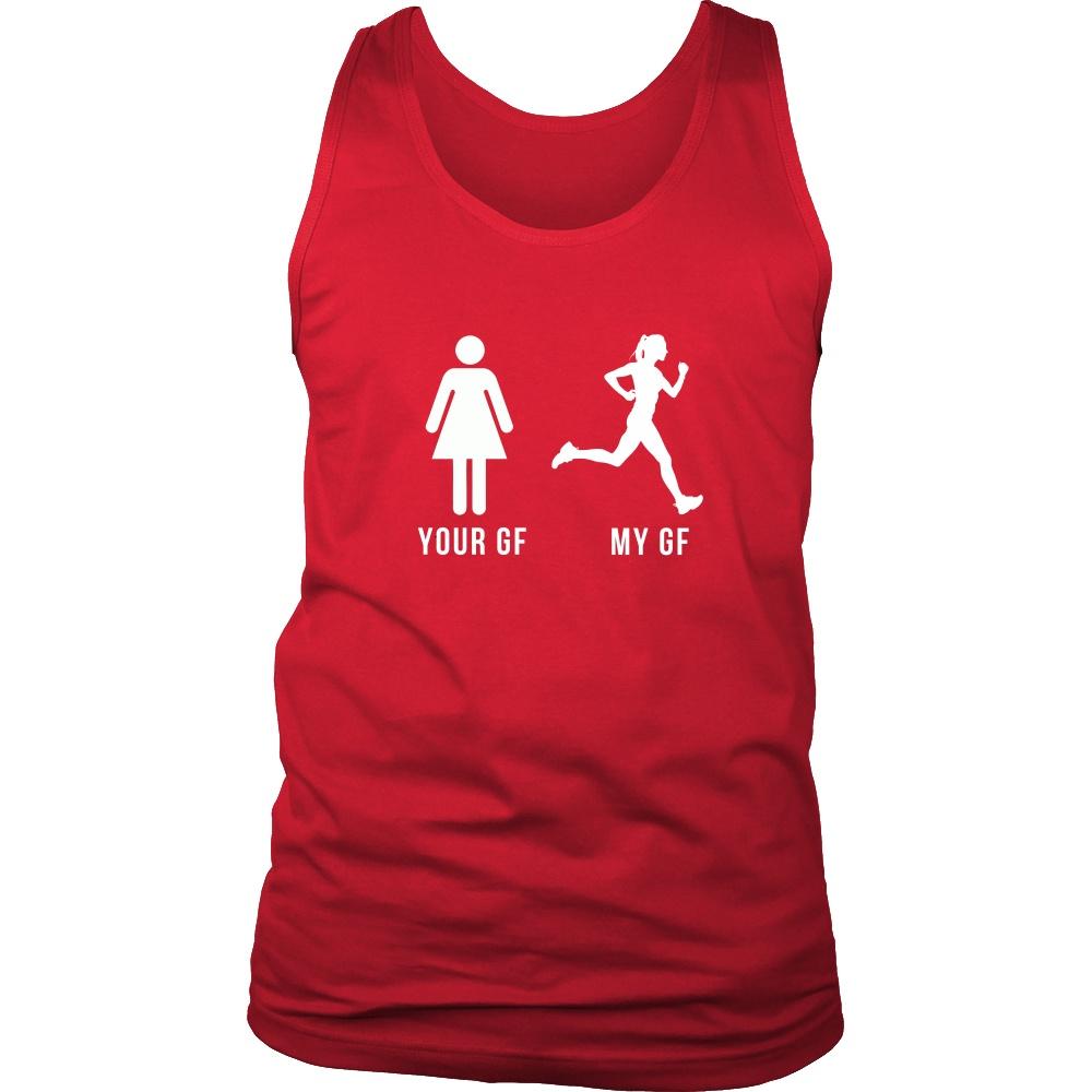 Running Tank Top - YOUR GF MY GF-T-shirt-Teelime | shirts-hoodies-mugs