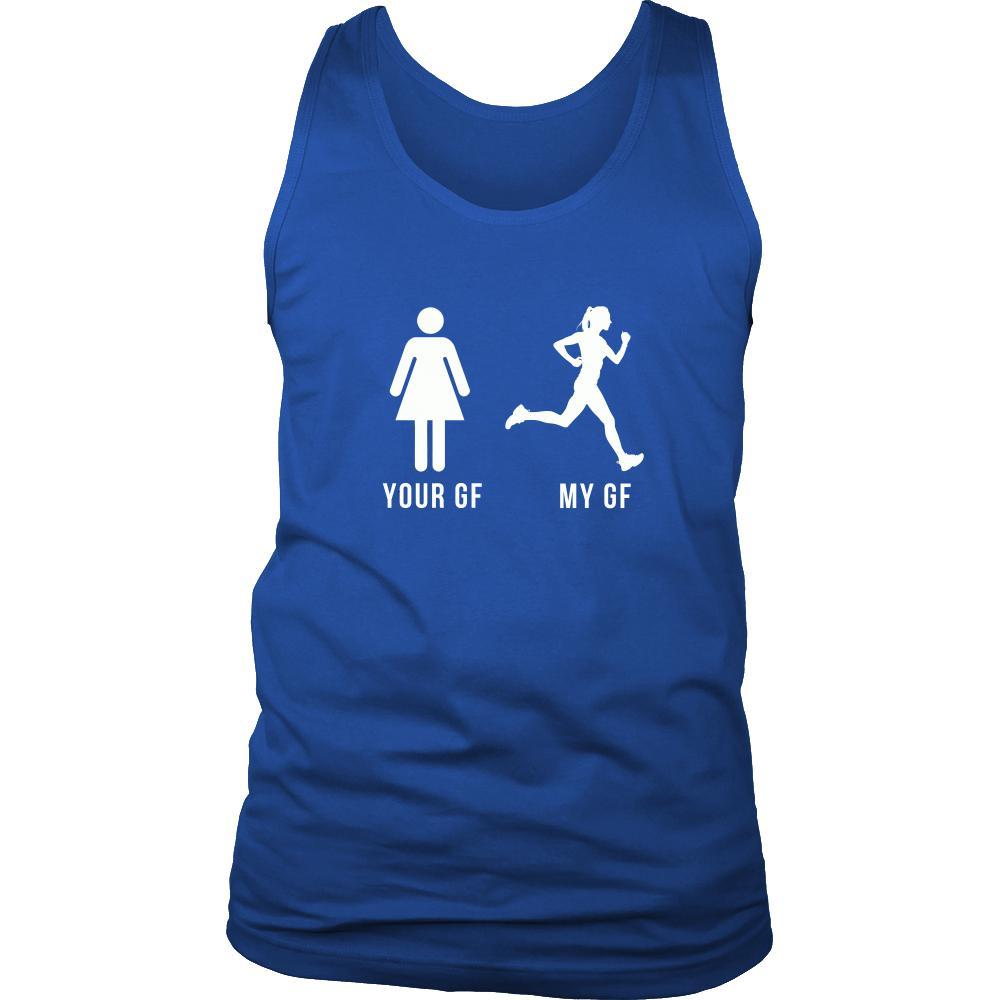 Running Tank Top - YOUR GF MY GF-T-shirt-Teelime | shirts-hoodies-mugs