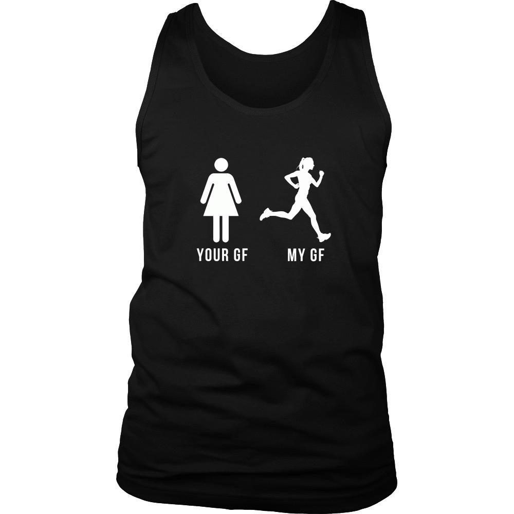Running Tank Top - YOUR GF MY GF-T-shirt-Teelime | shirts-hoodies-mugs
