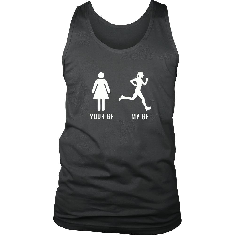 Running Tank Top - YOUR GF MY GF-T-shirt-Teelime | shirts-hoodies-mugs