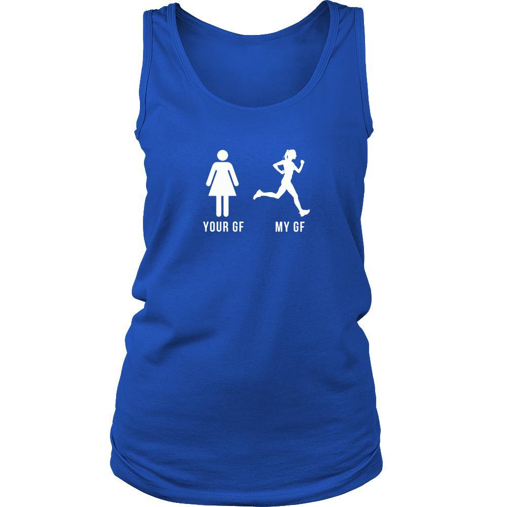 Running Tank Top - YOUR GF MY GF-T-shirt-Teelime | shirts-hoodies-mugs