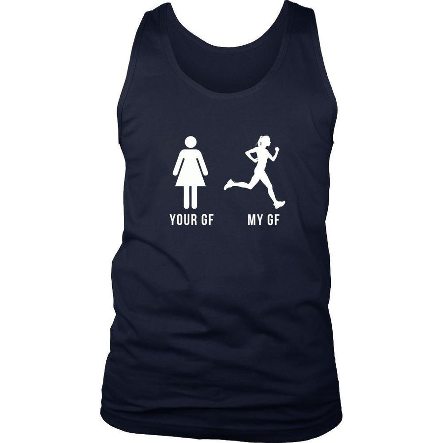 Running Tank Top - YOUR GF MY GF-T-shirt-Teelime | shirts-hoodies-mugs