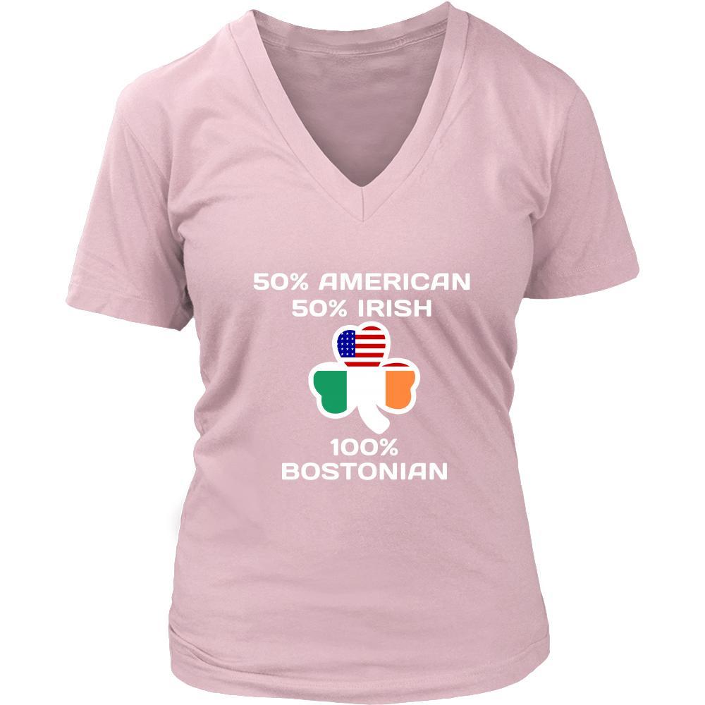 Saint Patrick's Day -  100 % Boston Irish  - custom made apparel.