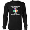 Saint Patrick's Day - " 100 % Buffalo Irish " - custom made apparel.-T-shirt-Teelime | shirts-hoodies-mugs