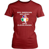 Saint Patrick's Day - " 100 % Cleveland Irish " - custom made funny t-shirts.-T-shirt-Teelime | shirts-hoodies-mugs