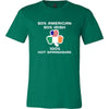 Saint Patrick's Day - " 100 % Hot Springs Irish " - custom made funny t-shirts.-T-shirt-Teelime | shirts-hoodies-mugs