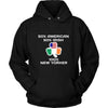 Saint Patrick's Day - " 100 % New York Irish " - custom made apparel.-T-shirt-Teelime | shirts-hoodies-mugs