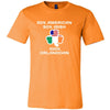 Saint Patrick's Day - " 100 % Orlando Irish " - custom made funny t-shirts.-T-shirt-Teelime | shirts-hoodies-mugs
