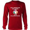 Saint Patrick's Day - " 100 % Philadelphia Irish " - custom made funny t-shirts.-T-shirt-Teelime | shirts-hoodies-mugs