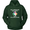 Saint Patrick's Day - " 100 % Philadelphia Irish " - custom made funny t-shirts.-T-shirt-Teelime | shirts-hoodies-mugs