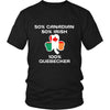 Saint Patrick's Day - " 100 % Quebec City Canada Irish " - custom made funny t-shirts.-T-shirt-Teelime | shirts-hoodies-mugs