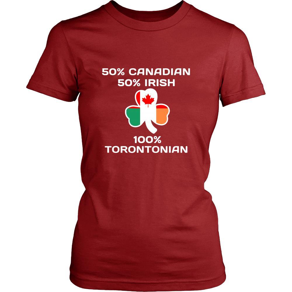 Saint Day - " 100 % Toronto Irish " - custom made - Teelime | Unique t-shirts