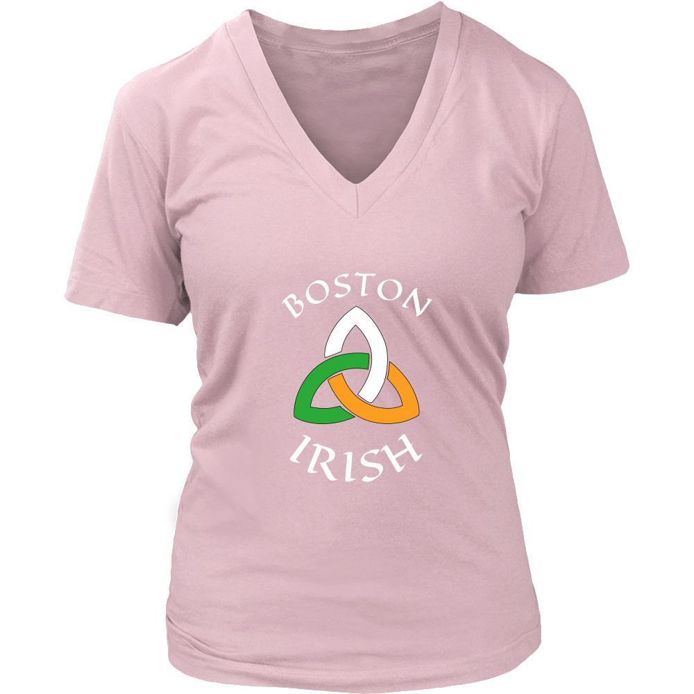 Saint Patrick's Day - " Boston Irish Parade " - custom made funny apparel.-T-shirt-Teelime | shirts-hoodies-mugs